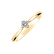 Prsteň s diamantom Love Glow5