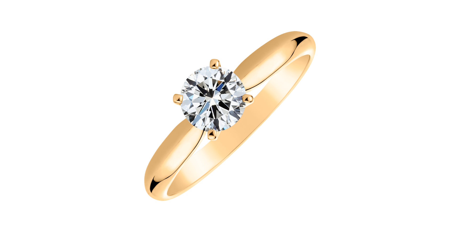 Prsteň s diamantom One Love