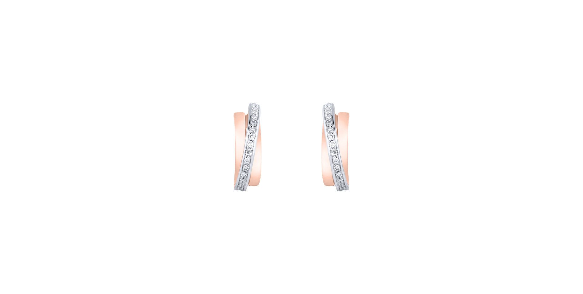 Náušnice s diamantmi Dream Wings