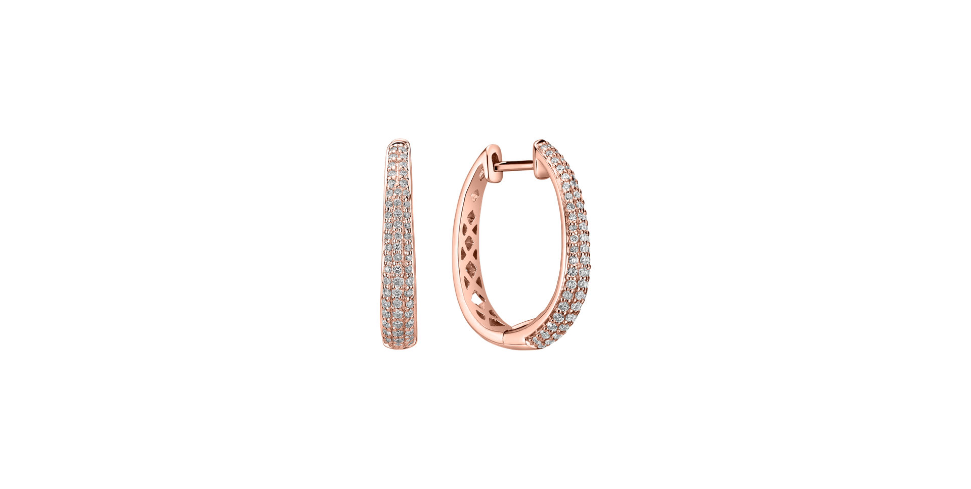 Náušnice s diamantmi Eden Diamonds