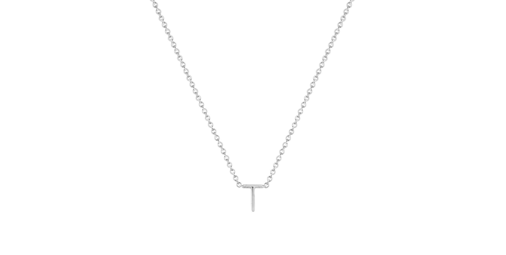 Náhrdelník s diamantom Round Line T