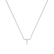 Náhrdelník s diamantom Round Line T4