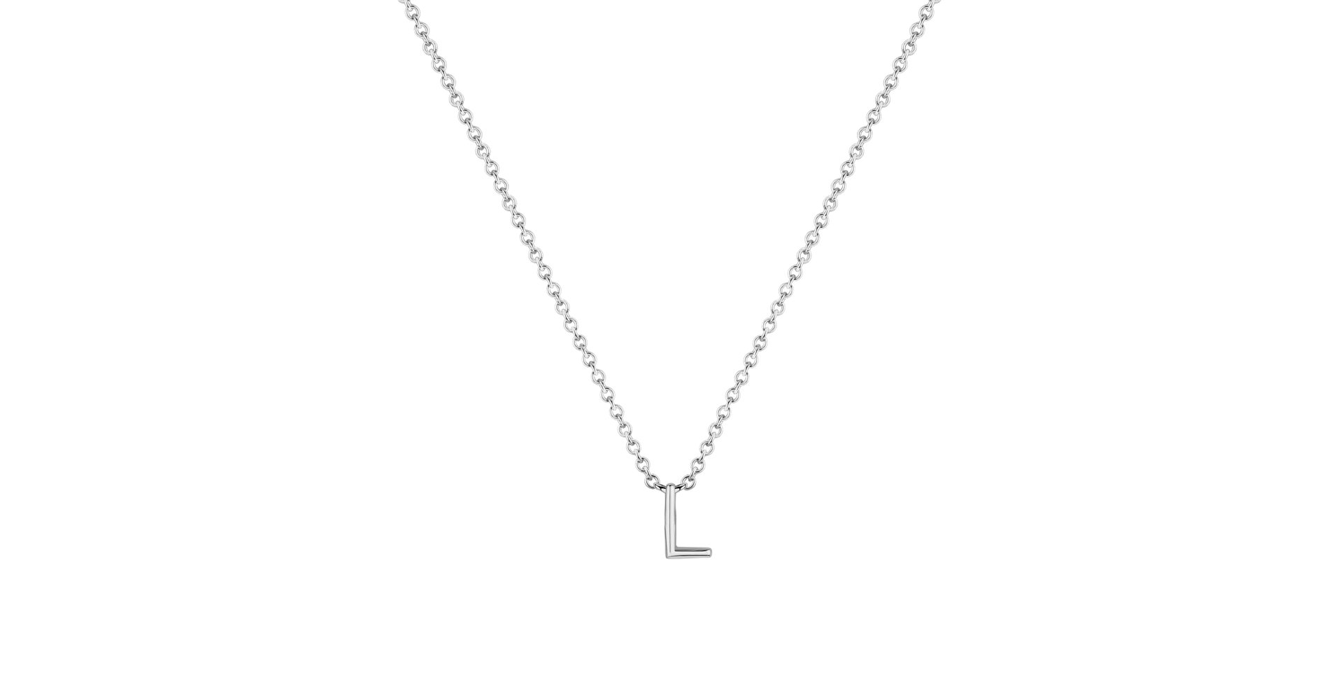 Náhrdelník s diamantom Round Line L