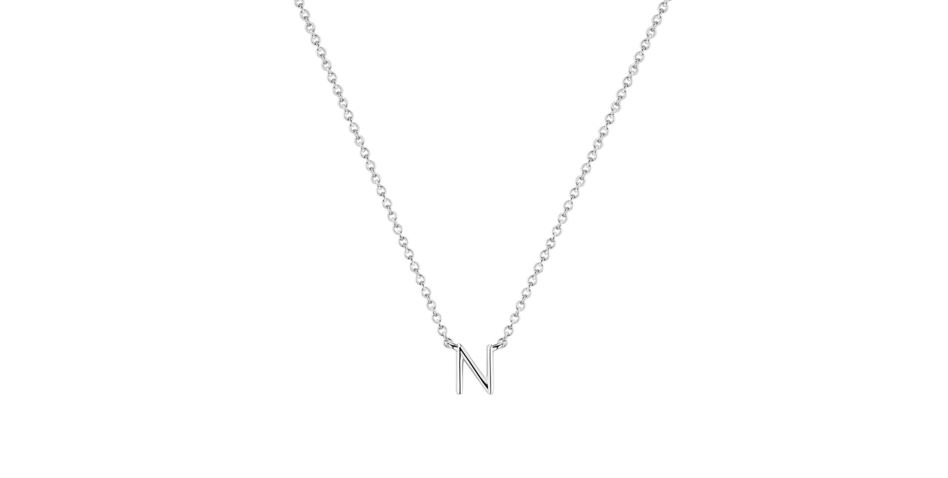 Náhrdelník s diamantom Round Line N