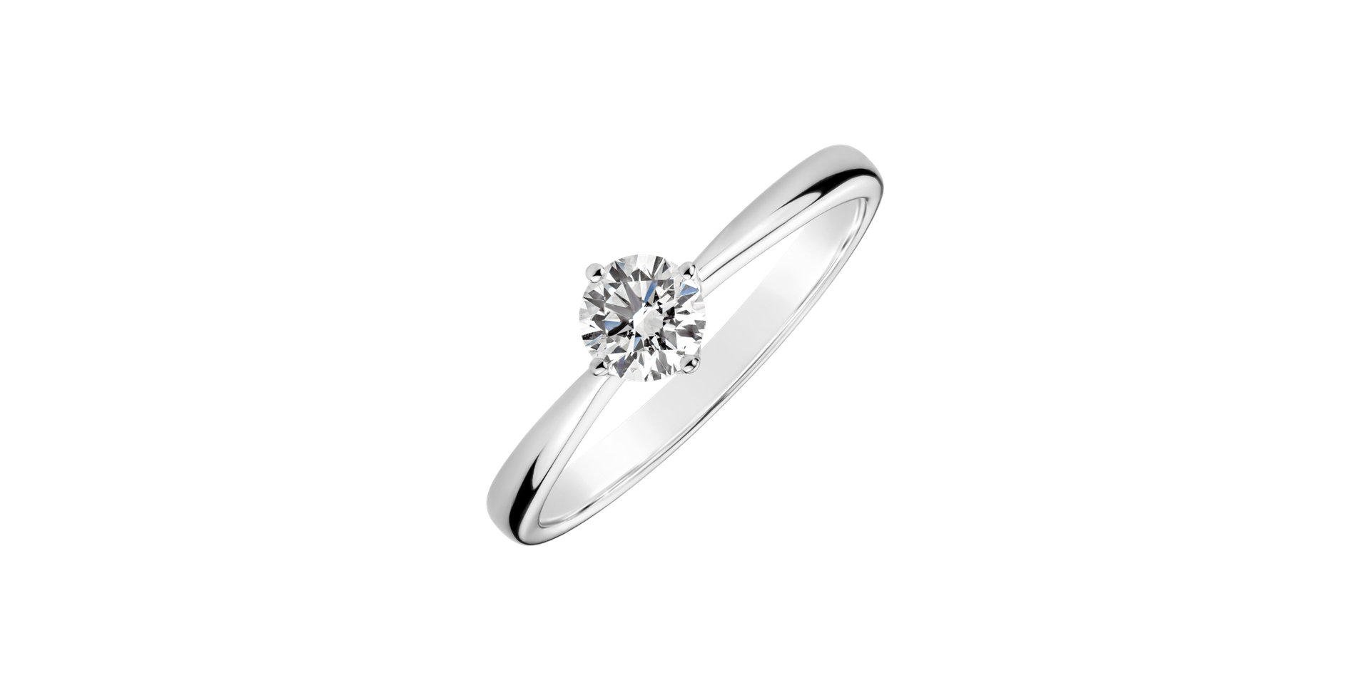 Prsteň s diamantom Love Glow