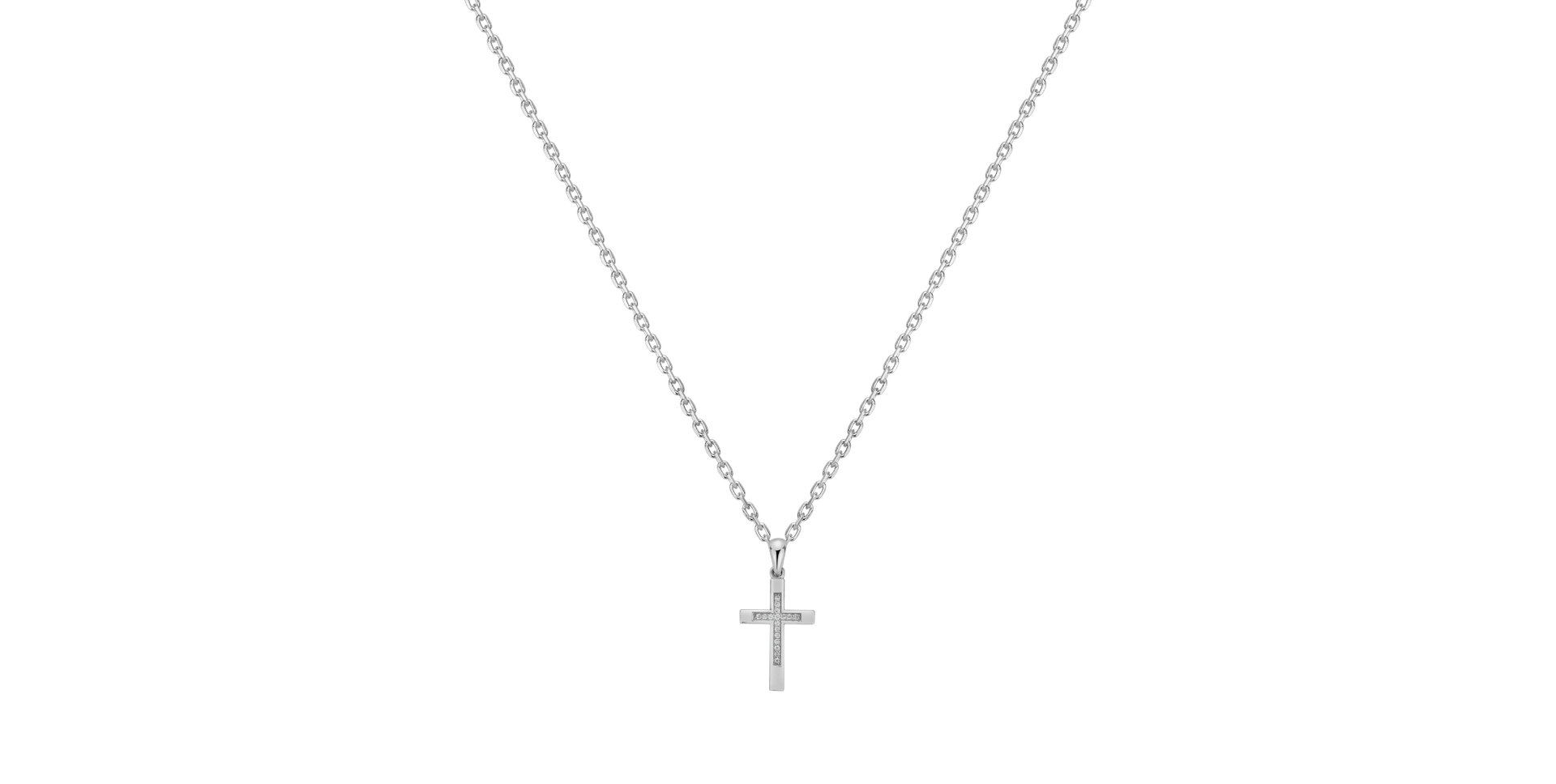 Prívesok s diamantmi Cross