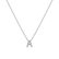 Náhrdelník s diamantmi Glittering Letter A4