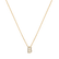Náhrdelník s diamantmi Glittering Letter B4