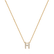 Náhrdelník s diamantmi Glittering Letter H4