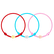 Detský diamantový náramok so šnúrkou Circle Letter O3