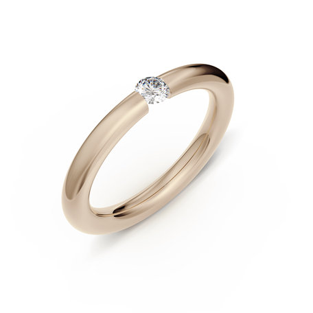 Prsteň s diamantom Spannring Antares