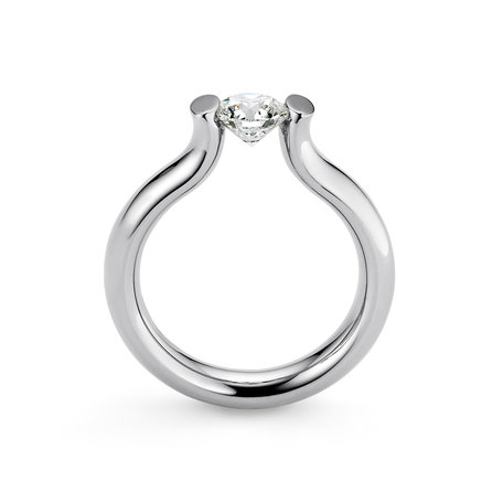 Prsteň s diamantom Spannring Heaven