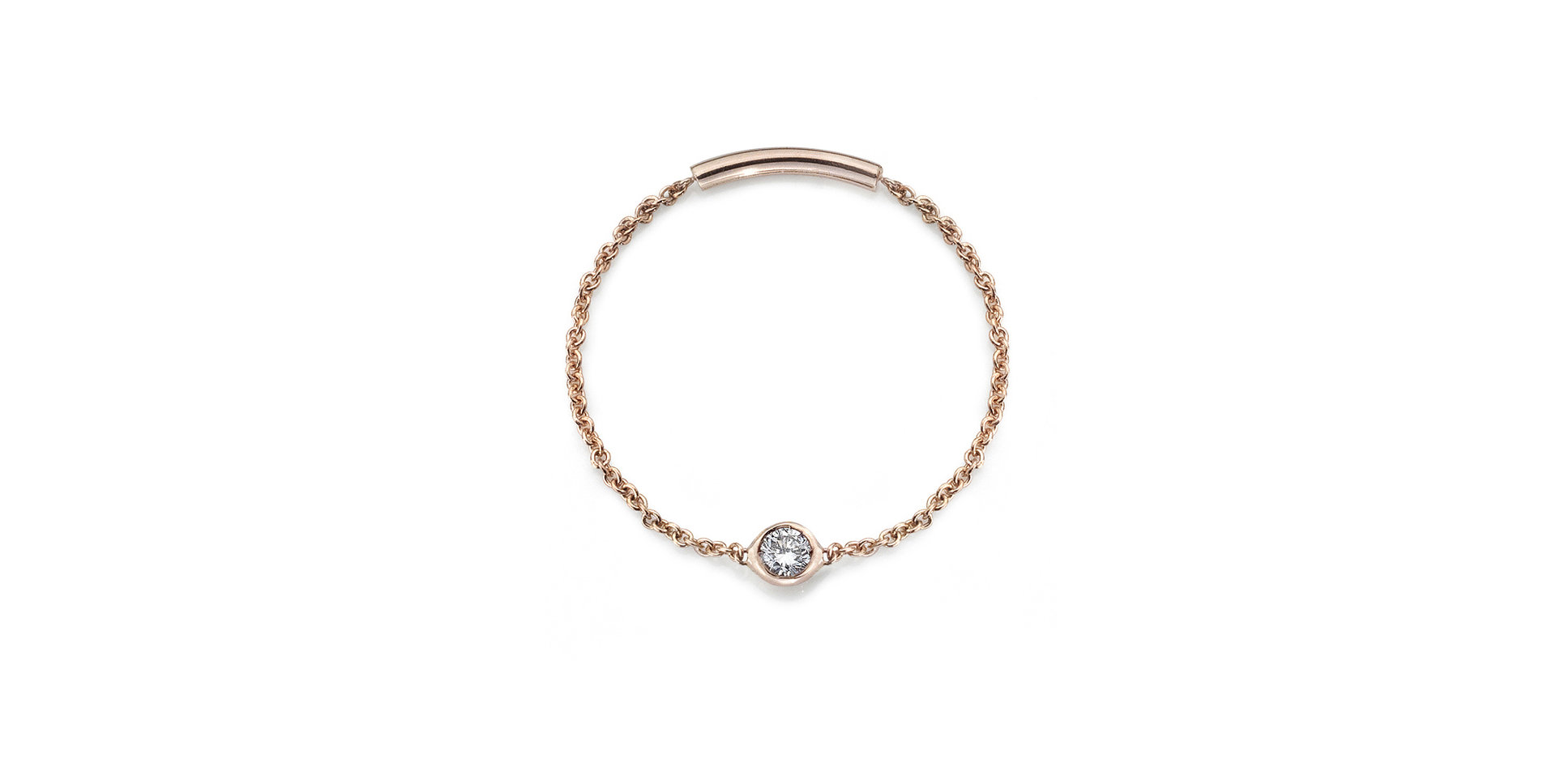 Prsteň s diamantom Solitaire