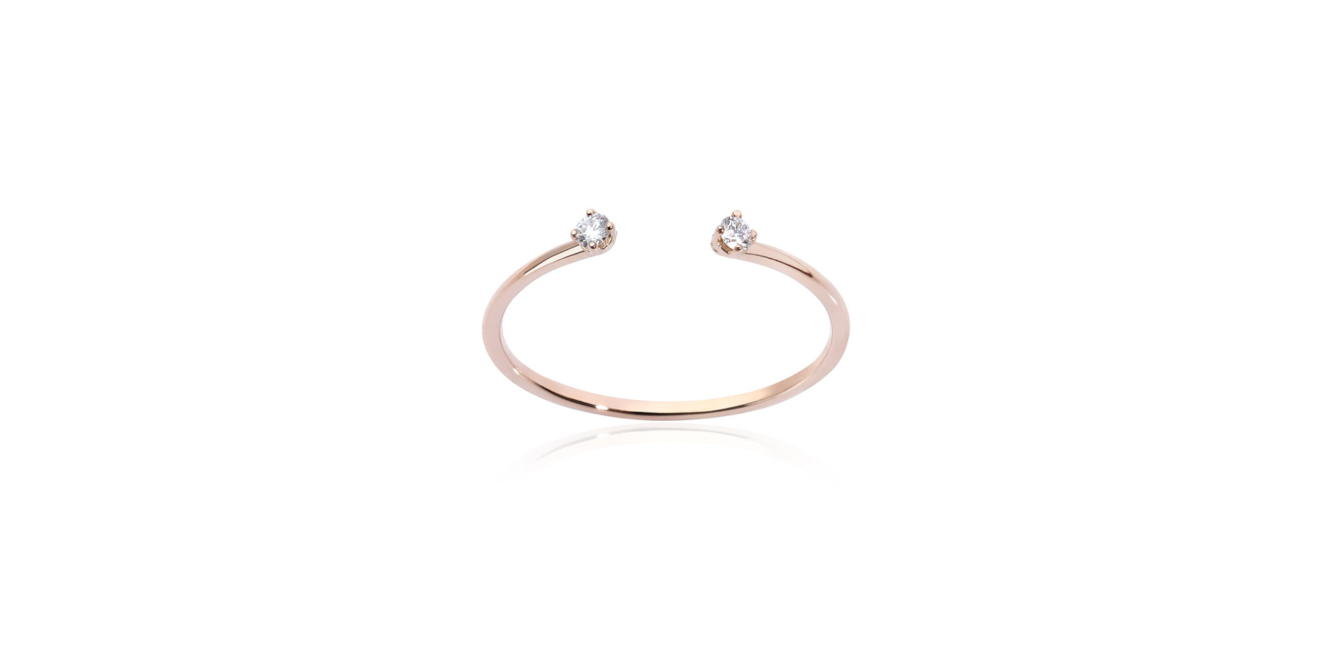 Prsteň s diamantom Solitaire