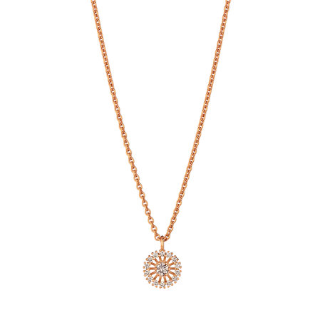 Náhrdelník s diamantmi Swing Boho