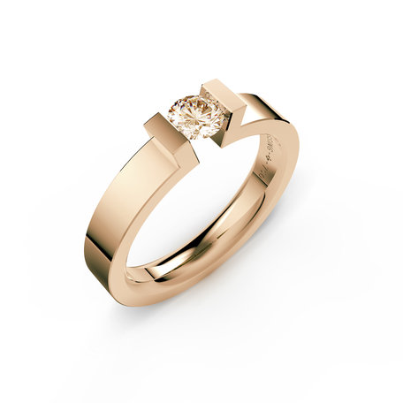Prsteň s diamantom Spannring HighEnd C
