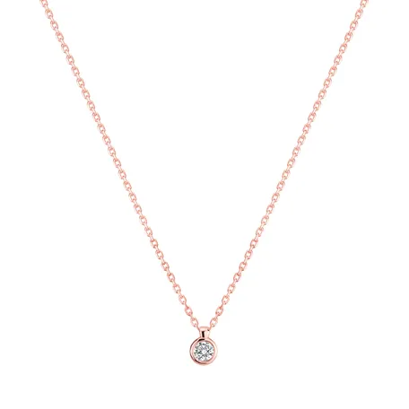 Náhrdelník s diamantom Eye Sparkle