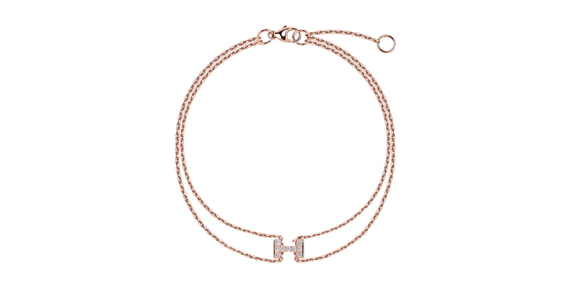 Náramok s diamantmi Magic Letter