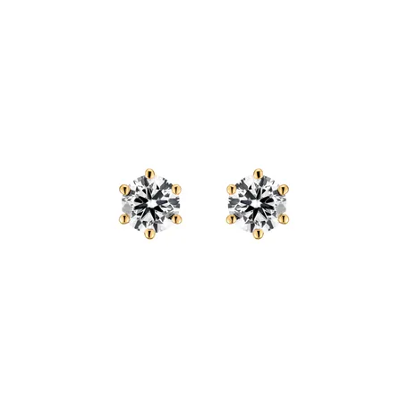 Náušnice s diamantom Essential Sparks