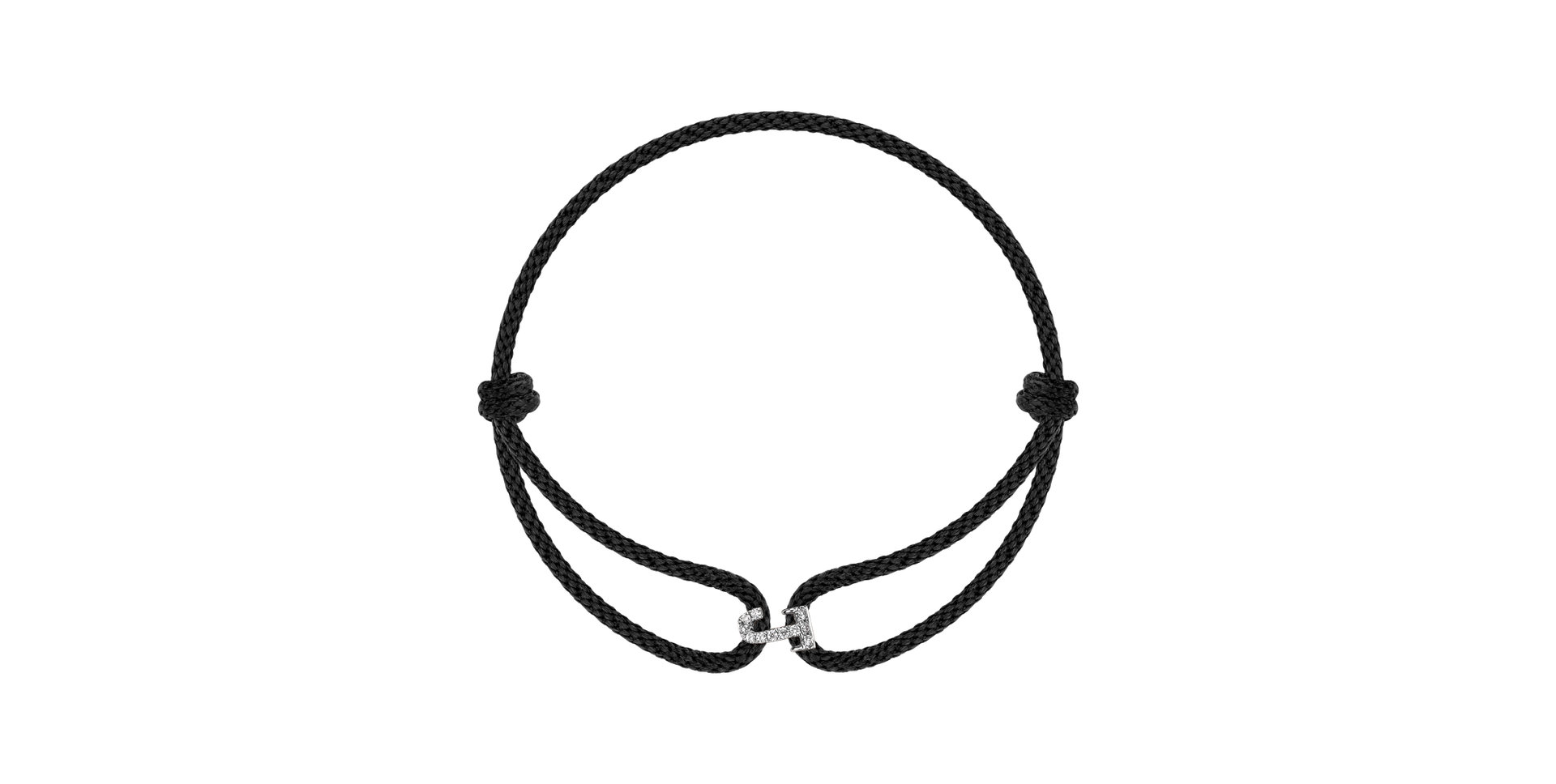 Náramok s diamantmi Alphabeth Delight