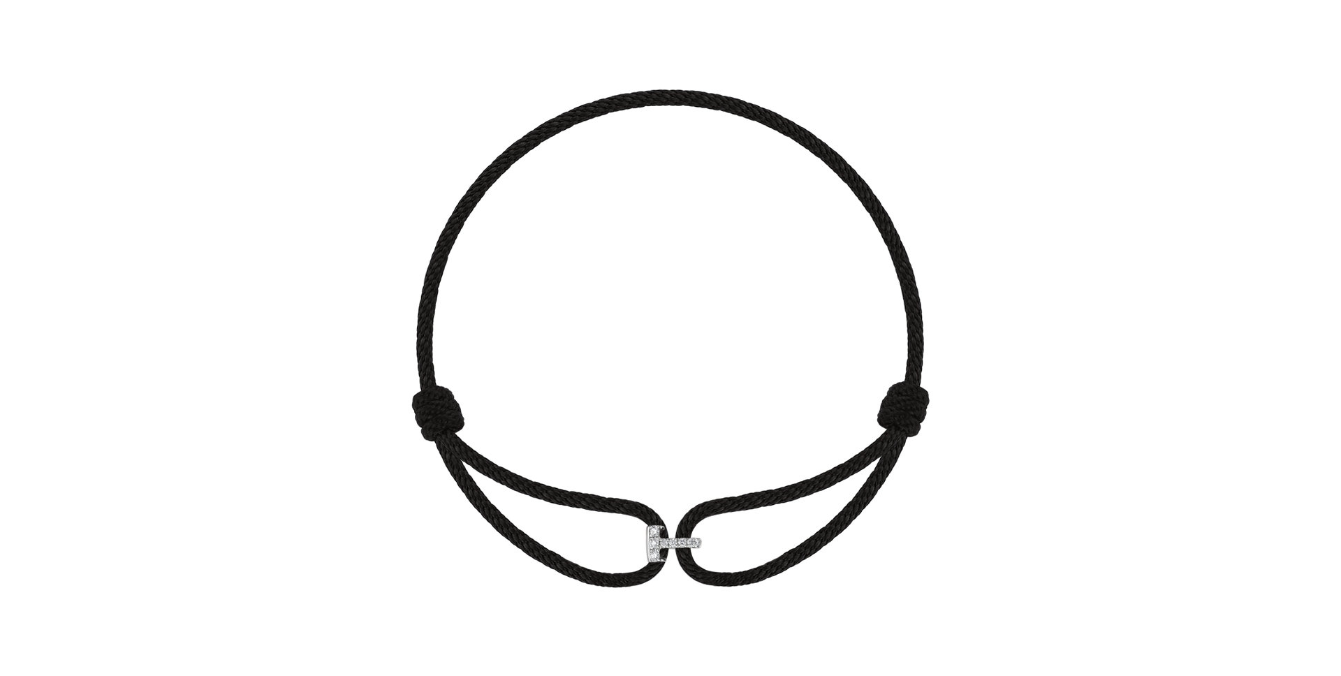 Náramok s diamantmi Alphabeth Delight