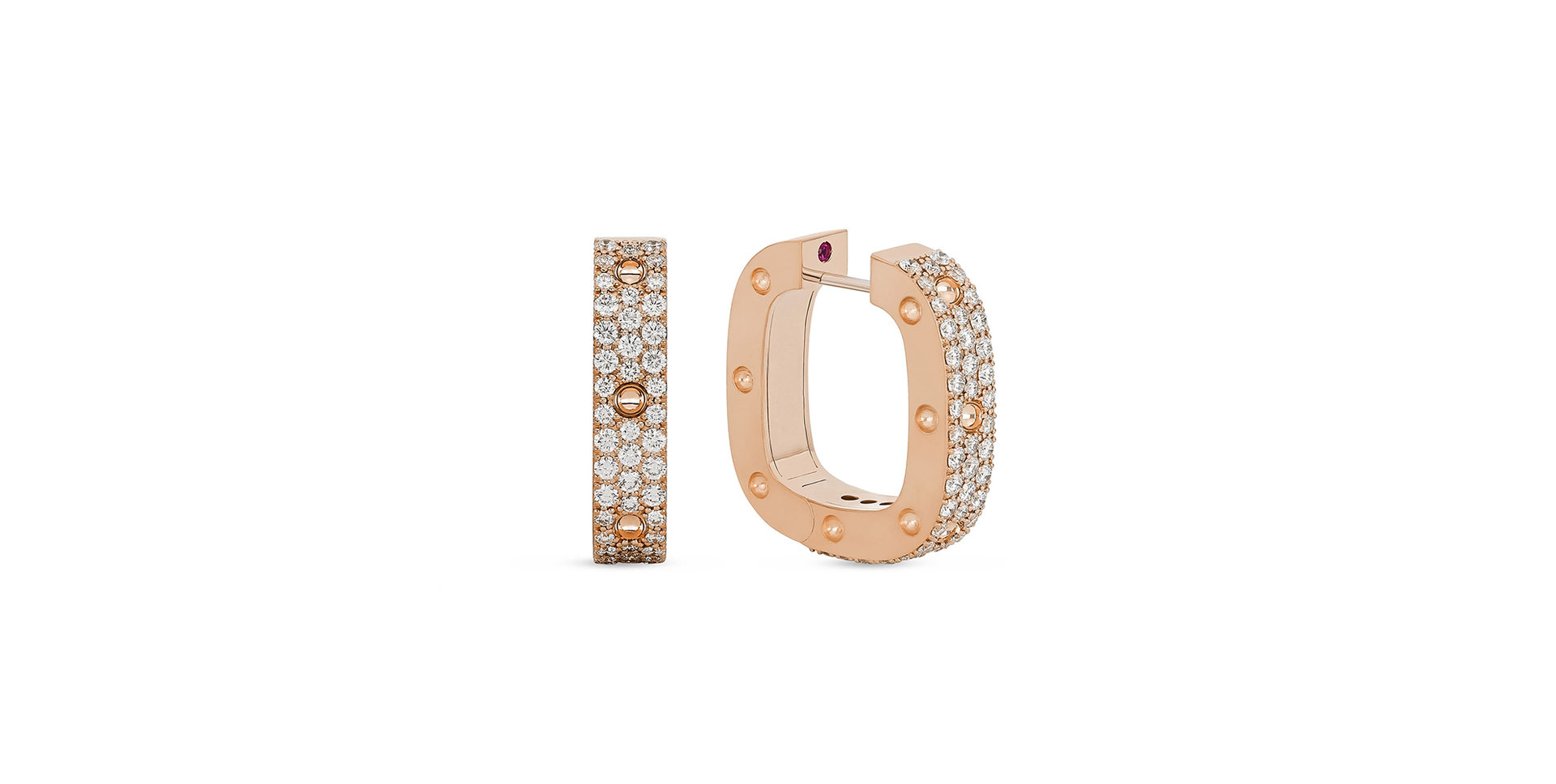 Náušnice s diamantmi Pois Moi