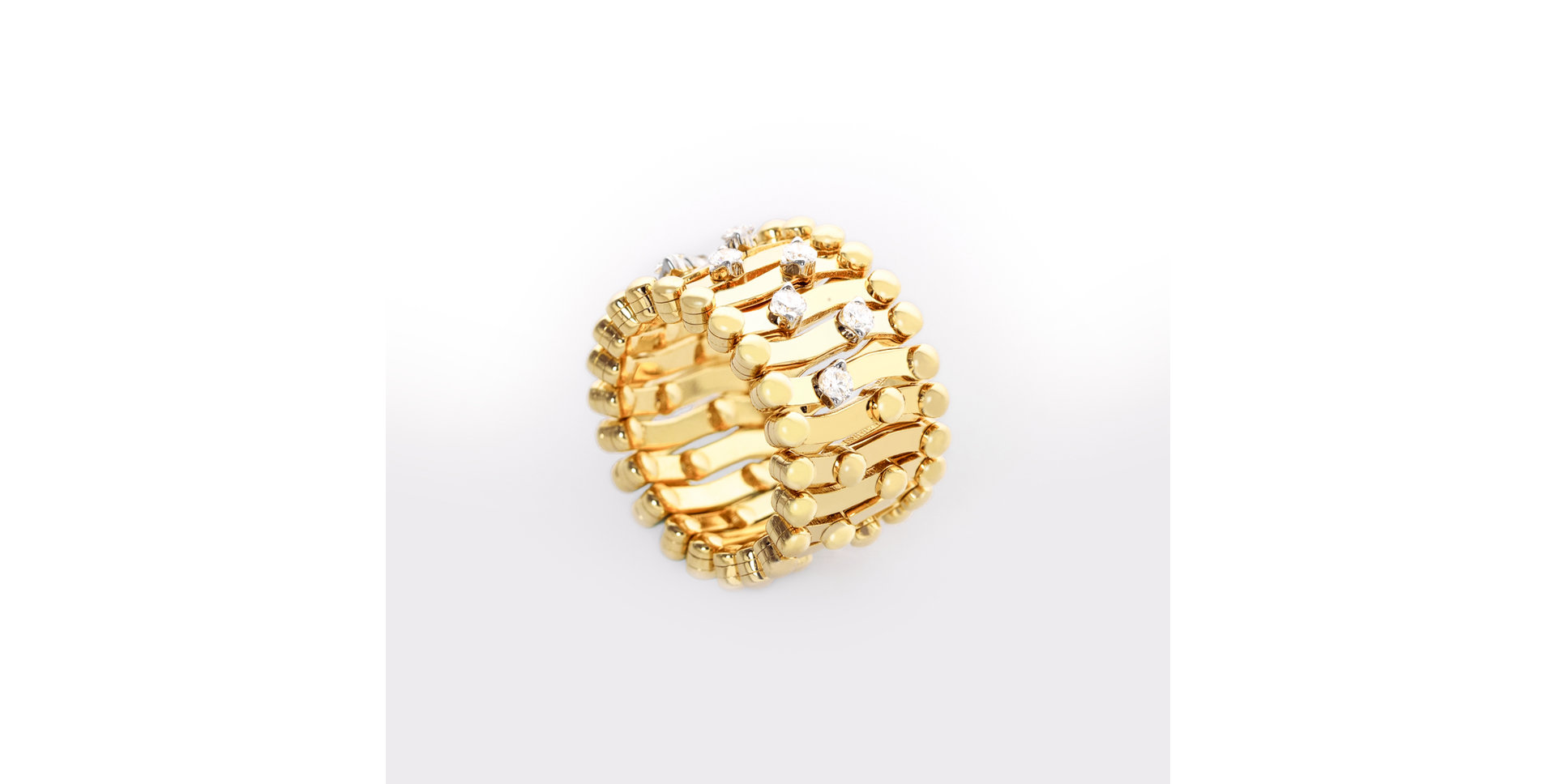 Prsteň / náramok s diamantmi Brevetto