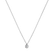 Náhrdelník 14kt biele zlato s diamantom Eye Sparkle3
