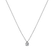 Náhrdelník 14kt biele zlato s diamantom Eye Sparkle3