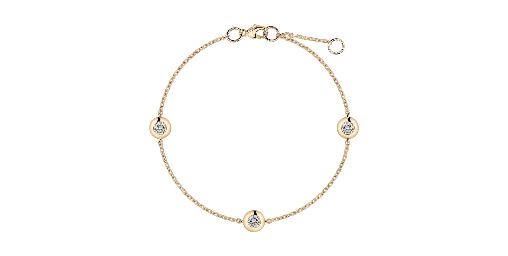 Náramok s diamantmi Sparkling Dot