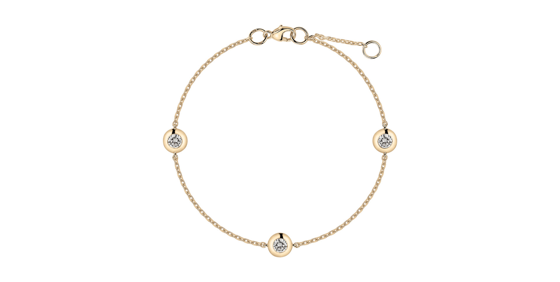 Náramok s diamantmi Sparkling Dots