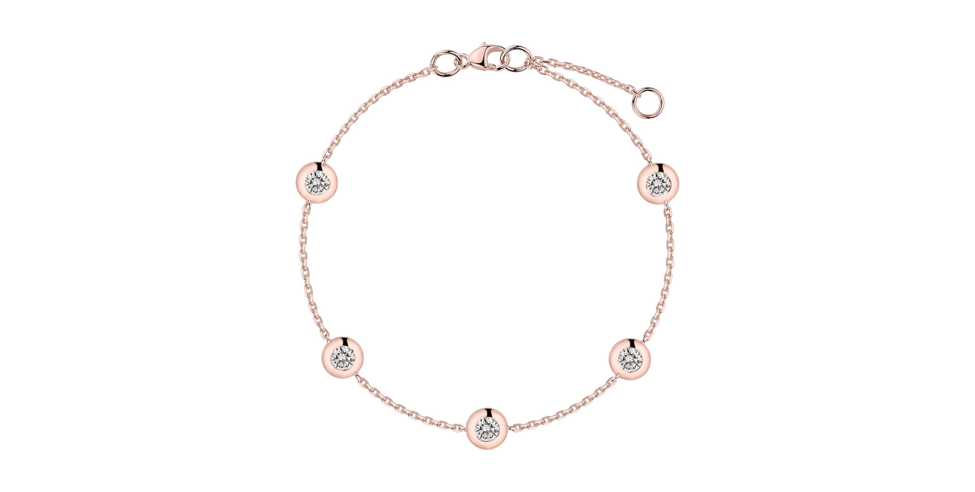 Náramok s diamantmi Sparkling Dots