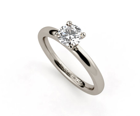 Prsteň s diamantom Amatis 4 prongs