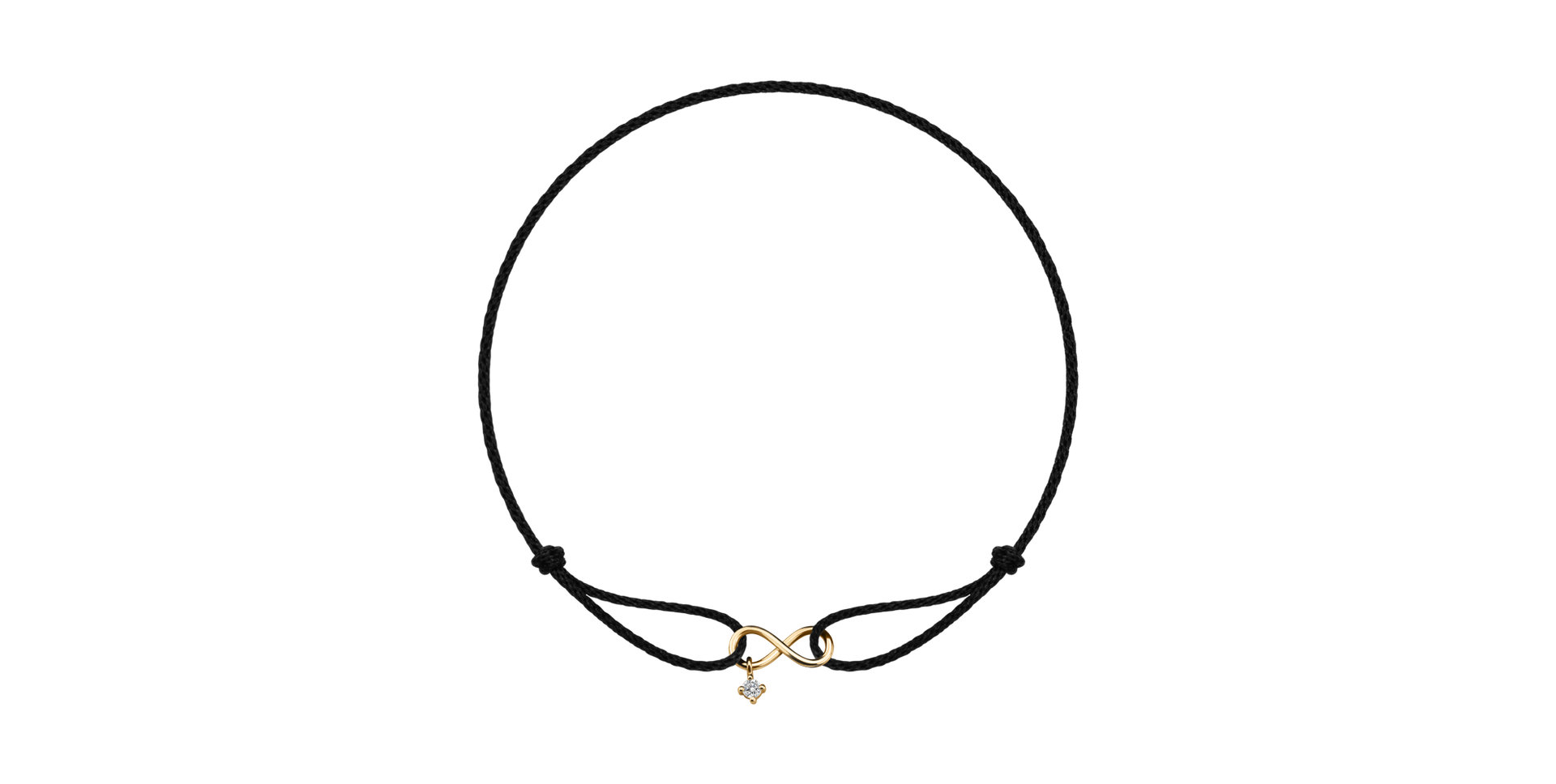 Náramok s diamantom Soulful Infinity