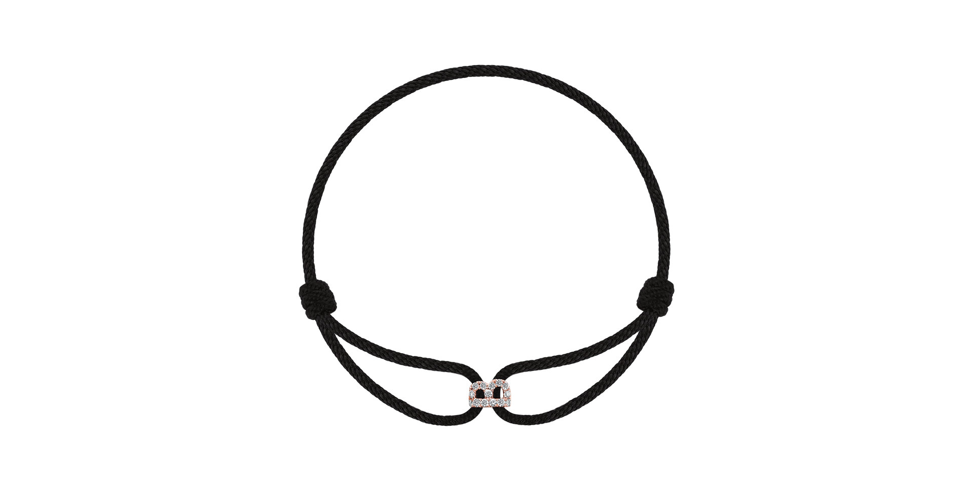 Náramok s diamantmi Alphabet Delight