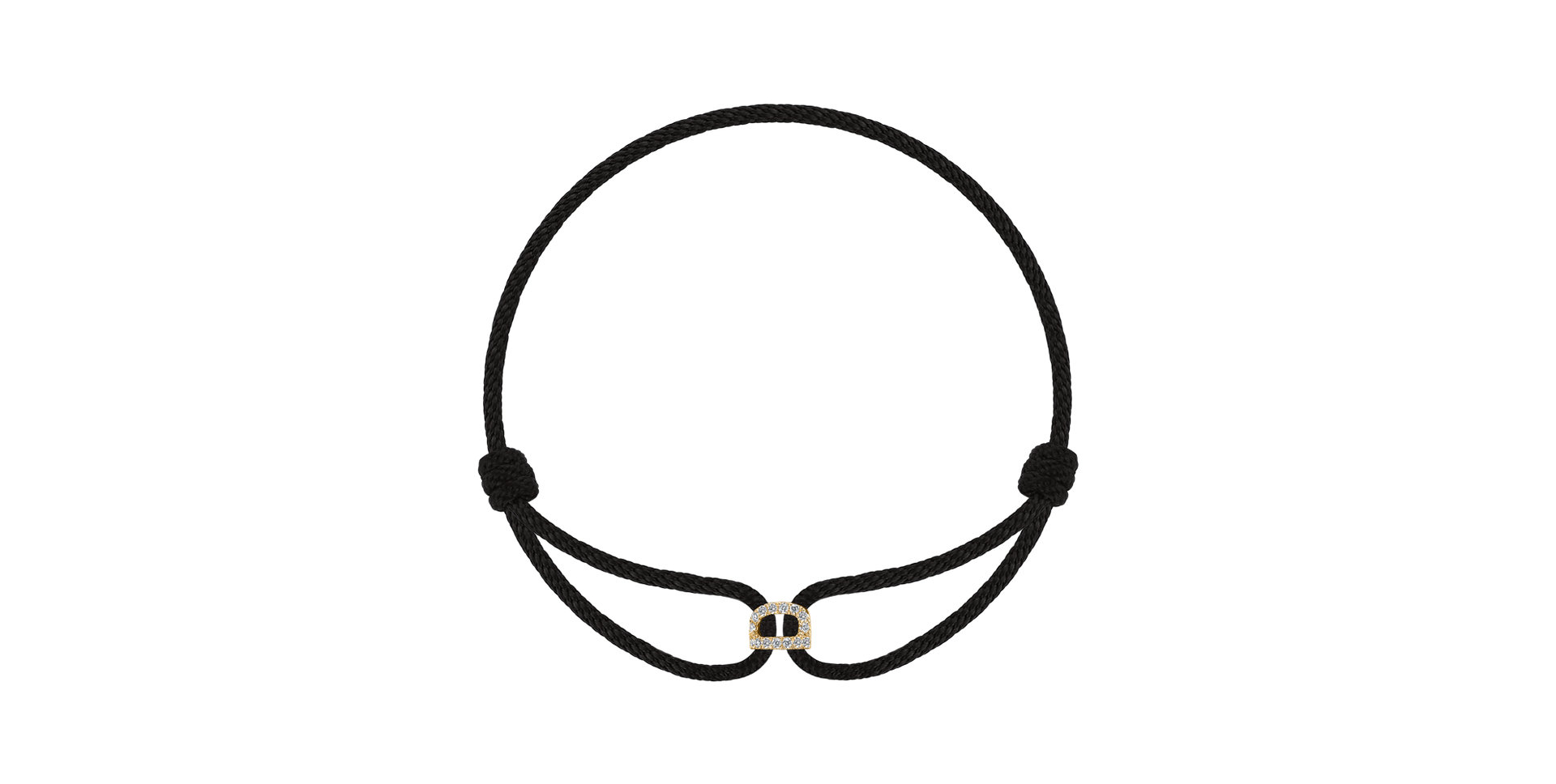 Náramok s diamantmi Alphabet Delight