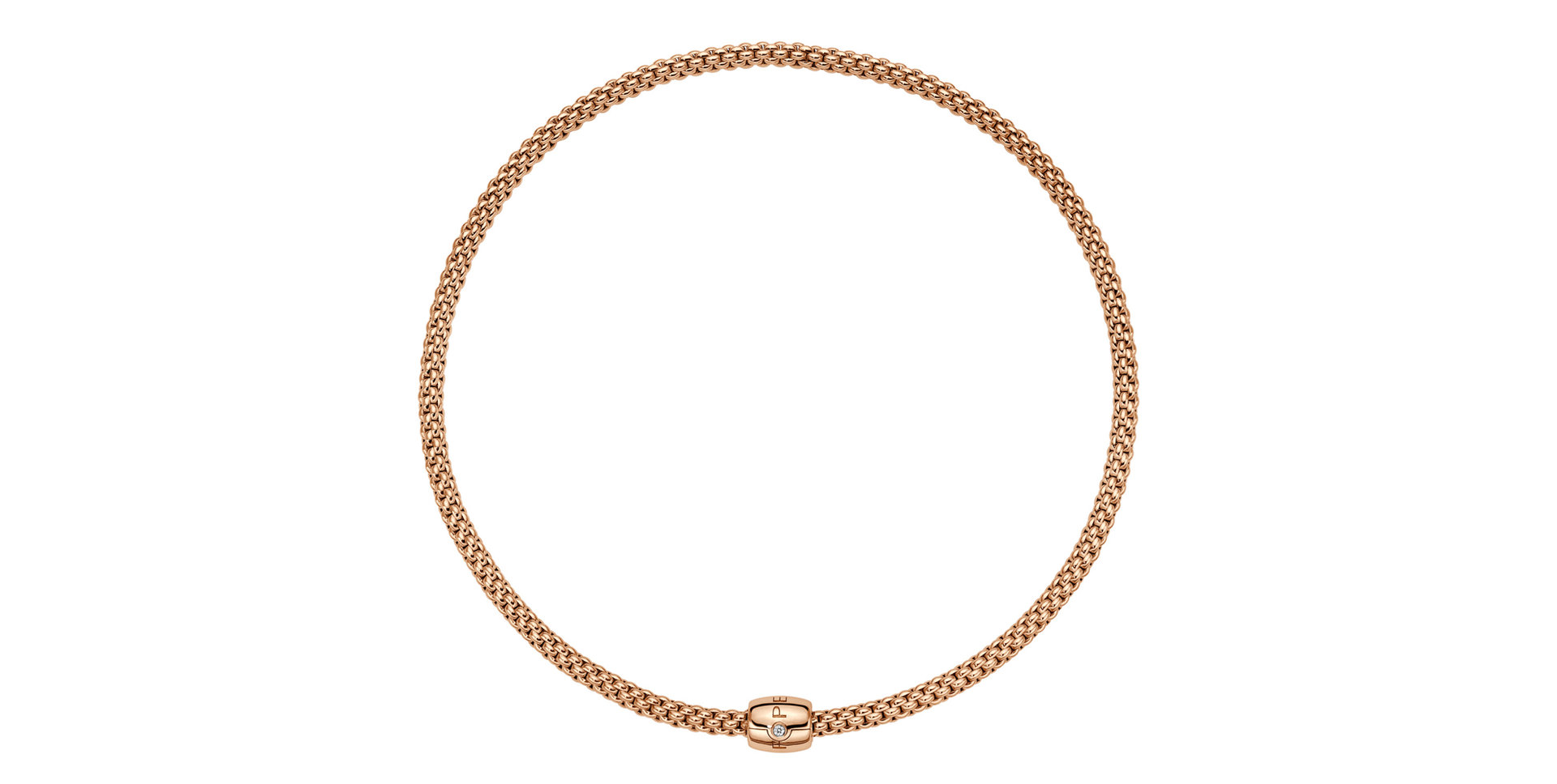 Náhrdelník s diamantom Flex'it