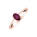 Prsteň s rhodolitom Mystic Abyss4