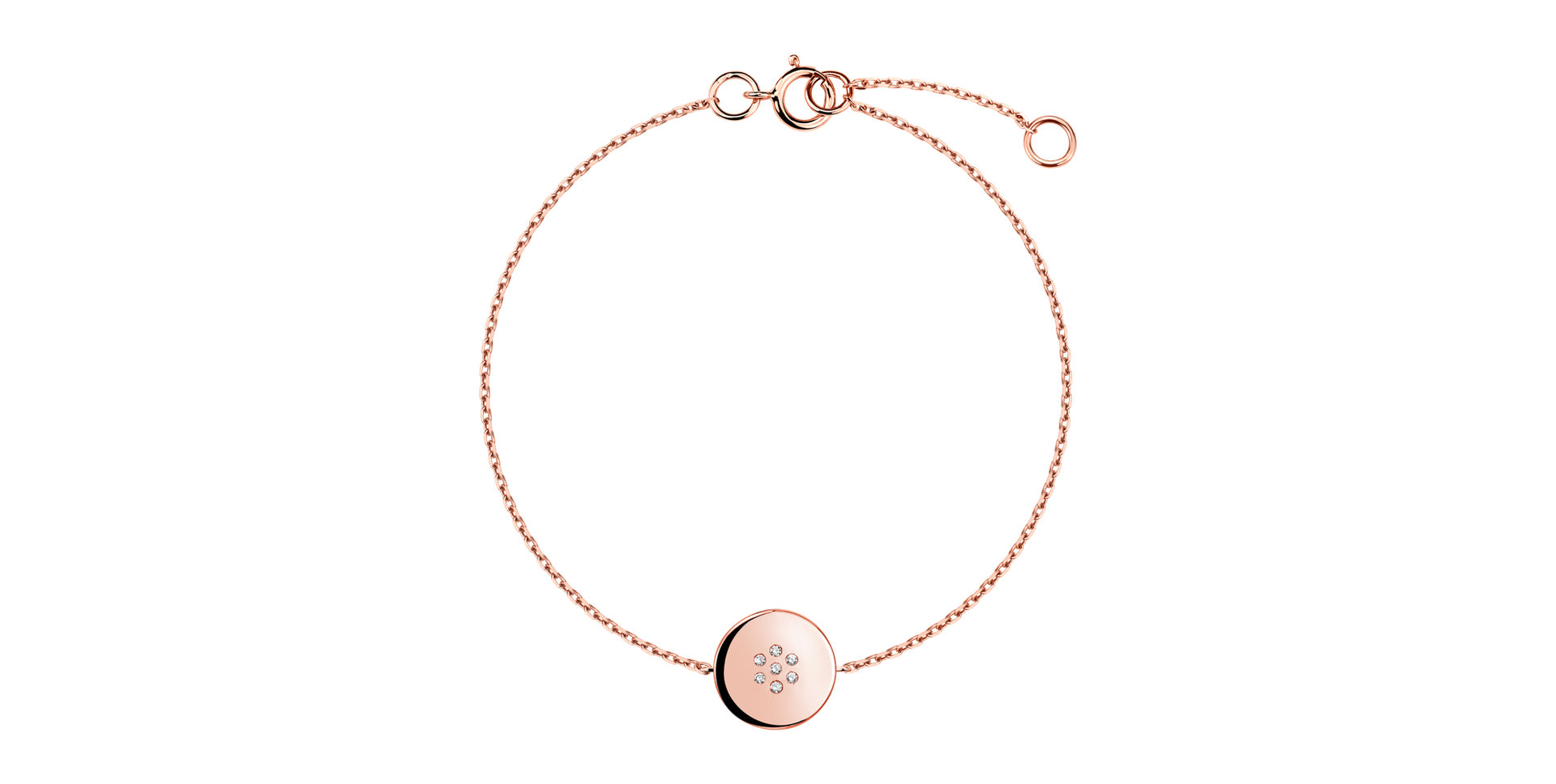 Náramok s diamantmi Simple Charm