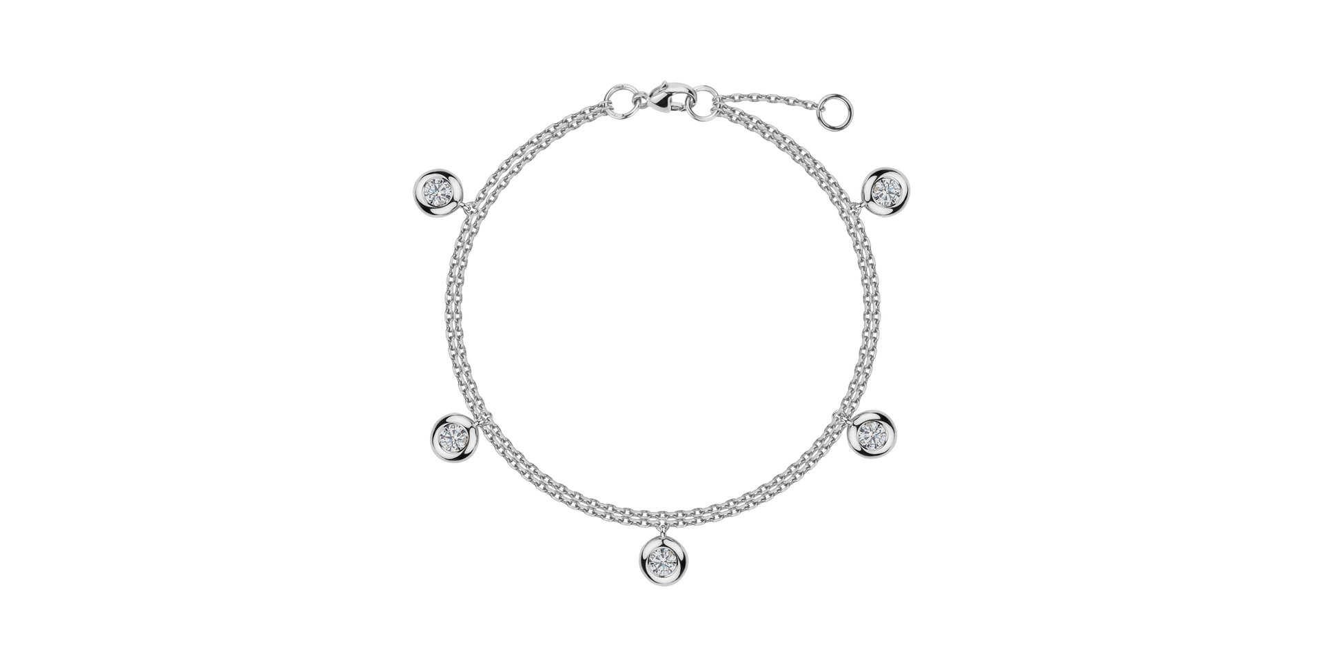 Náramok s diamantmi Adorable Dots