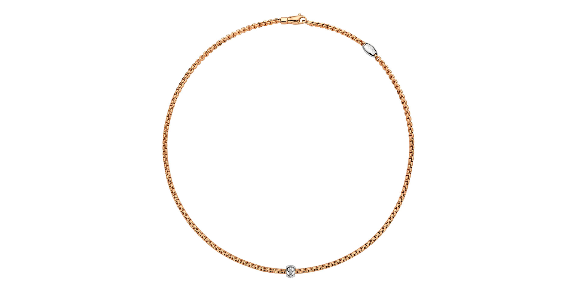 Náhrdelník s diamantmi Flex'it