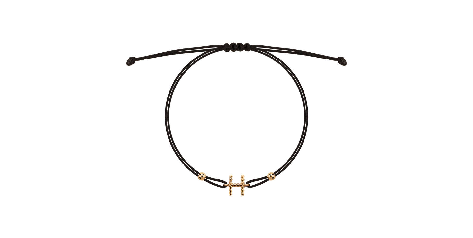 Náramok Spiral Alphabeth H