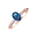 Prsteň s topásom a diamantmi Pauliene4