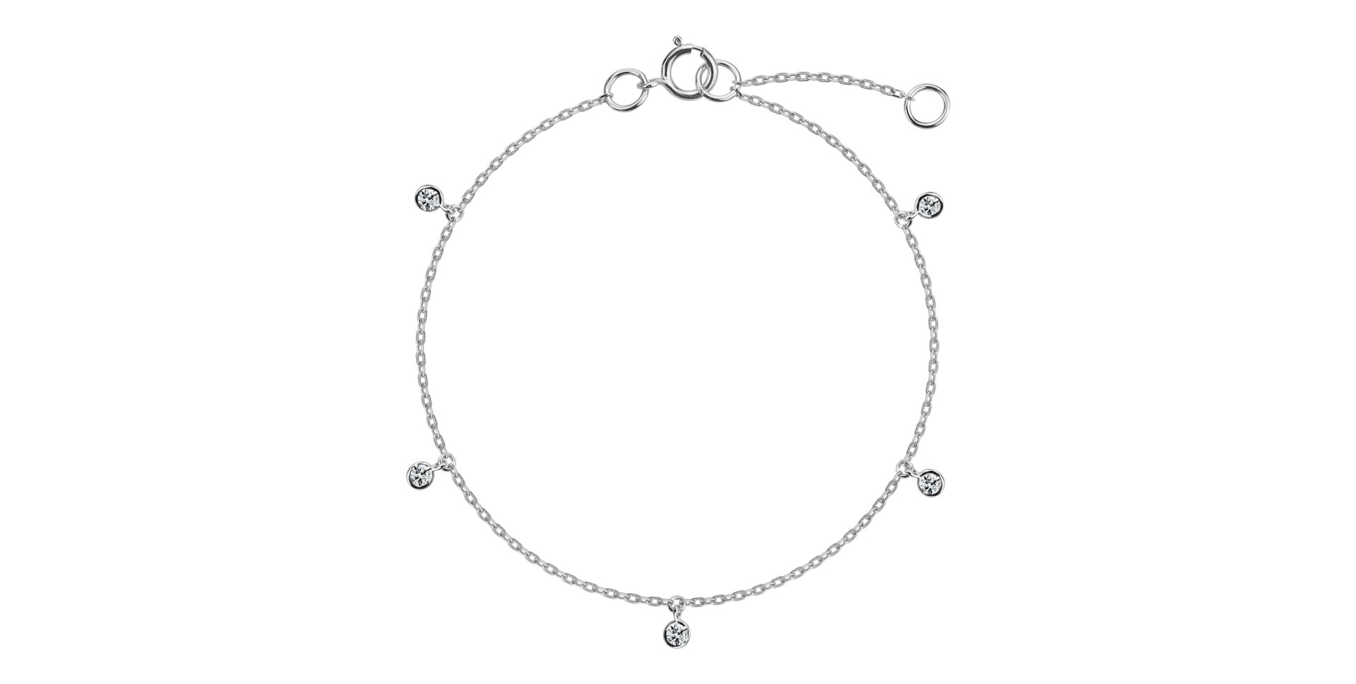 Náramok s diamantmi Lalia