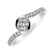 Prsteň s diamantmi Love Twist4