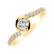 Prsteň s diamantmi Love Poem4