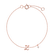 Náramok s diamantom Curly Letter Z4
