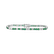 Náramok s diamantmi a smaragdmi Belissia3