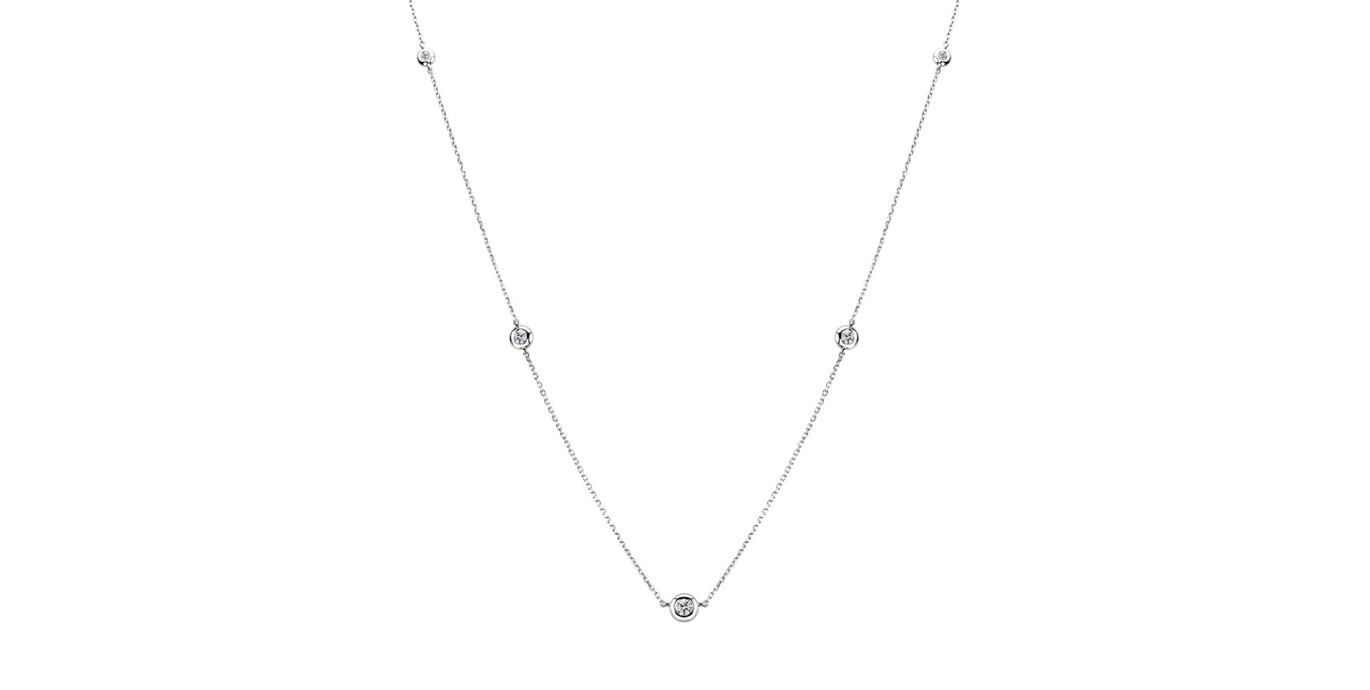 Náhrdelník s diamantmi Ateze