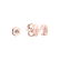 Náušnice s diamantom Sei4
